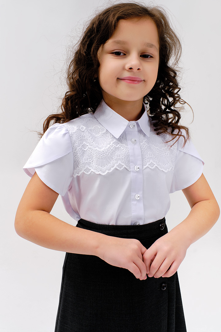 Блузка с коротким рукавом-тюльпан из серии GX